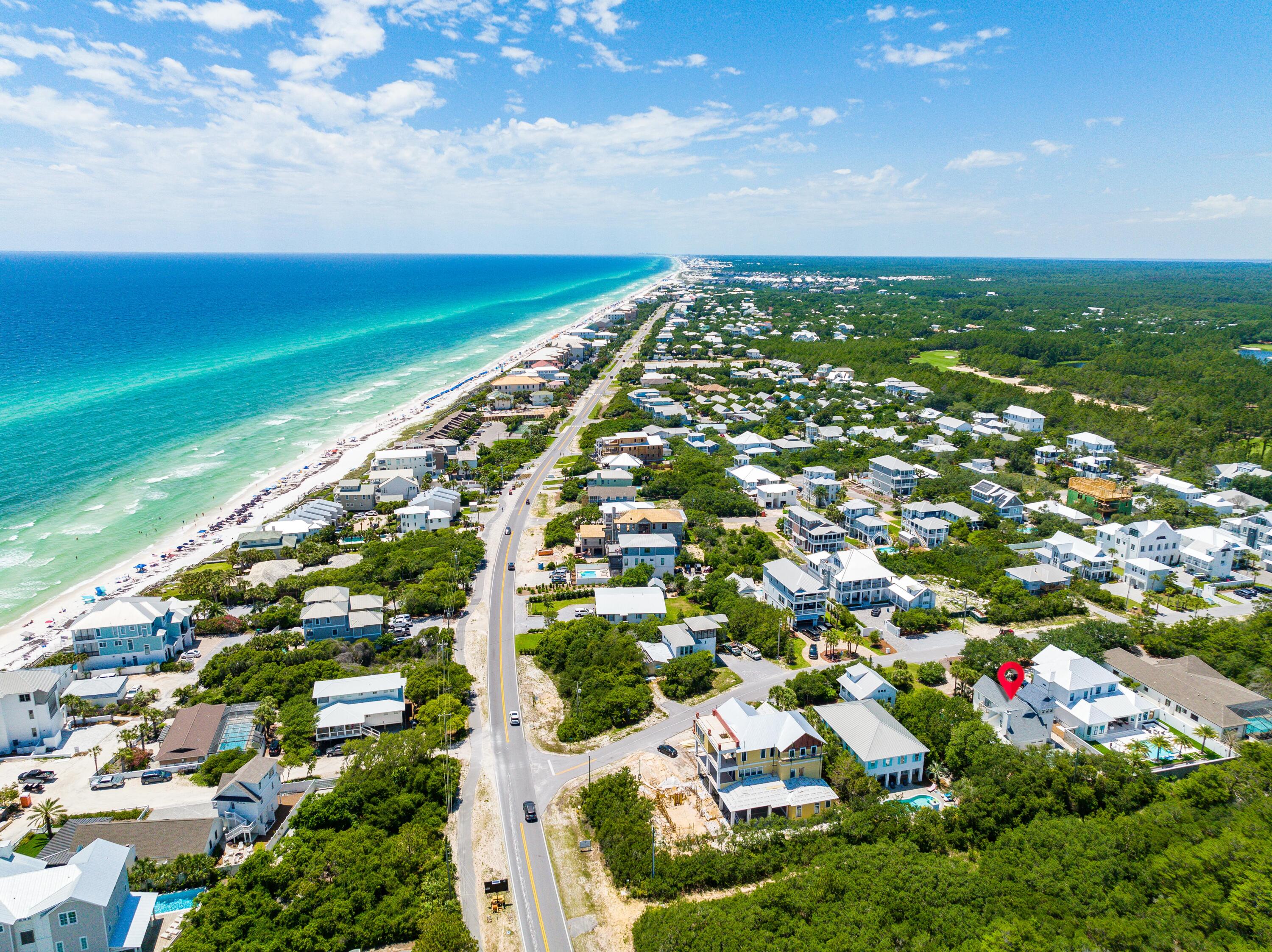 64 Brenda Lane Inlet Beach, FL 32461 - Photo 56 of 57 64 Brenda Aerial Marked-7