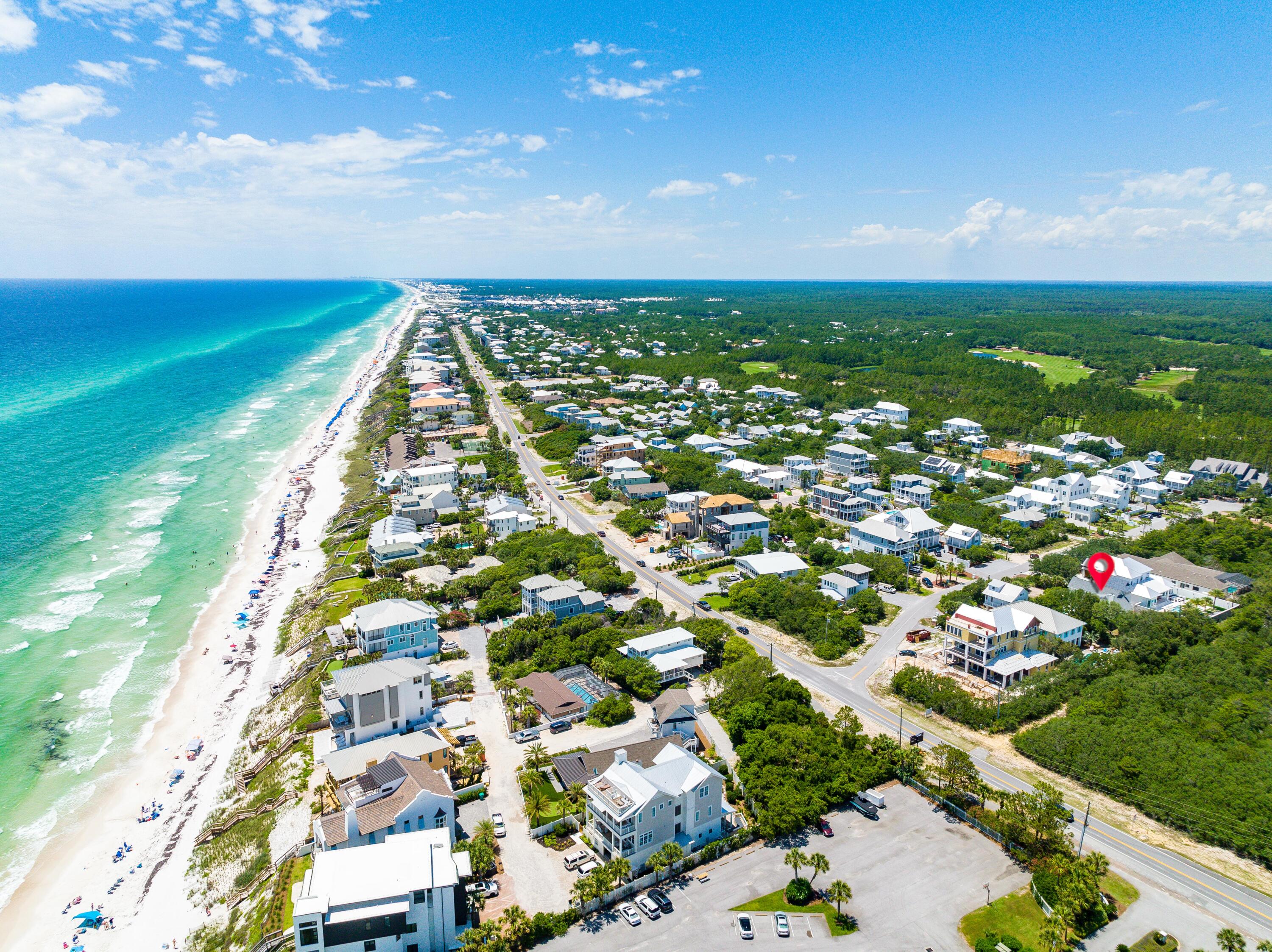 64 Brenda Lane Inlet Beach, FL 32461 - Photo 57 of 57 64 Brenda Aerial Marked-8