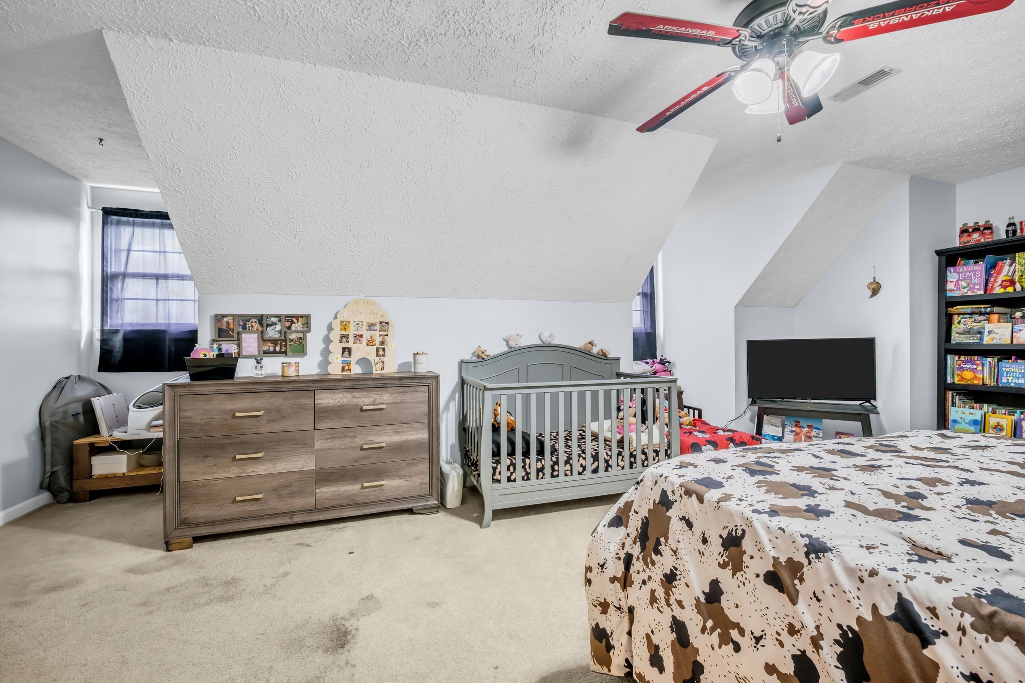 2025 Dunn Chapel Road Cumberland Furnace, TN 37051 - Photo 20 of 37 a bedroom with a bed and a tv