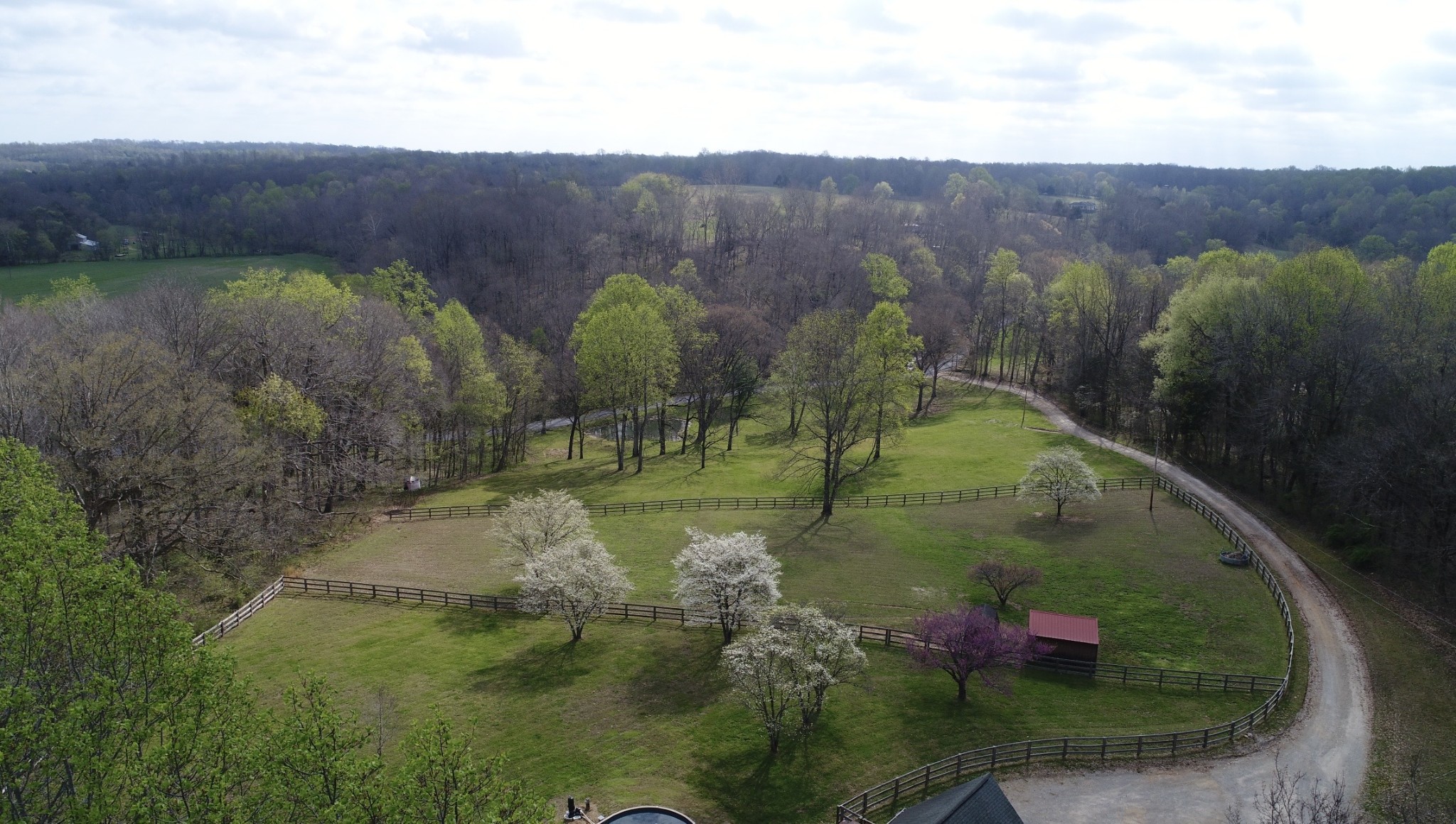 2025 Dunn Chapel Road Cumberland Furnace, TN 37051 - Photo 2 of 37 an aerial view of a house
