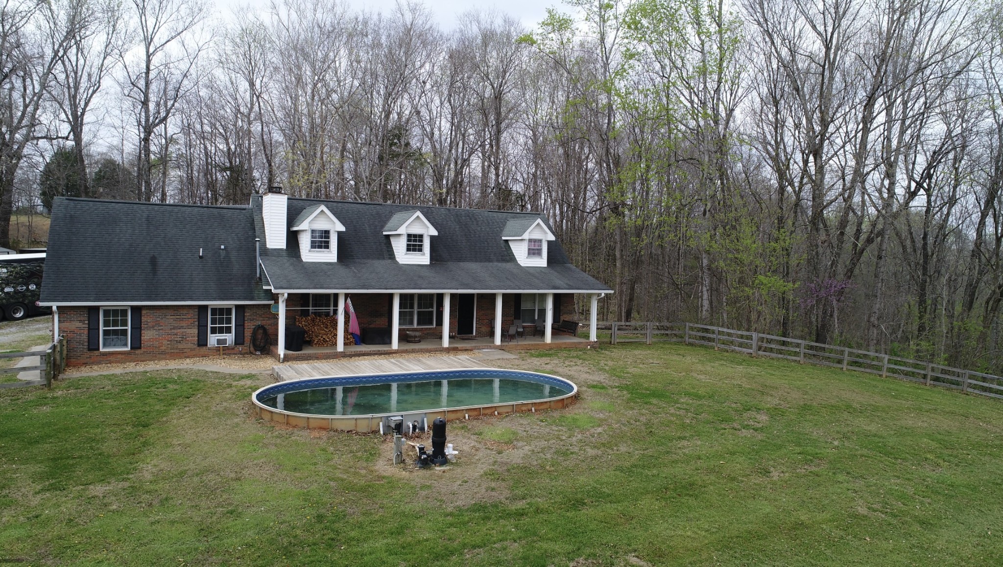 2025 Dunn Chapel Road Cumberland Furnace, TN 37051 - Photo 32 of 37 front view of house with a yard