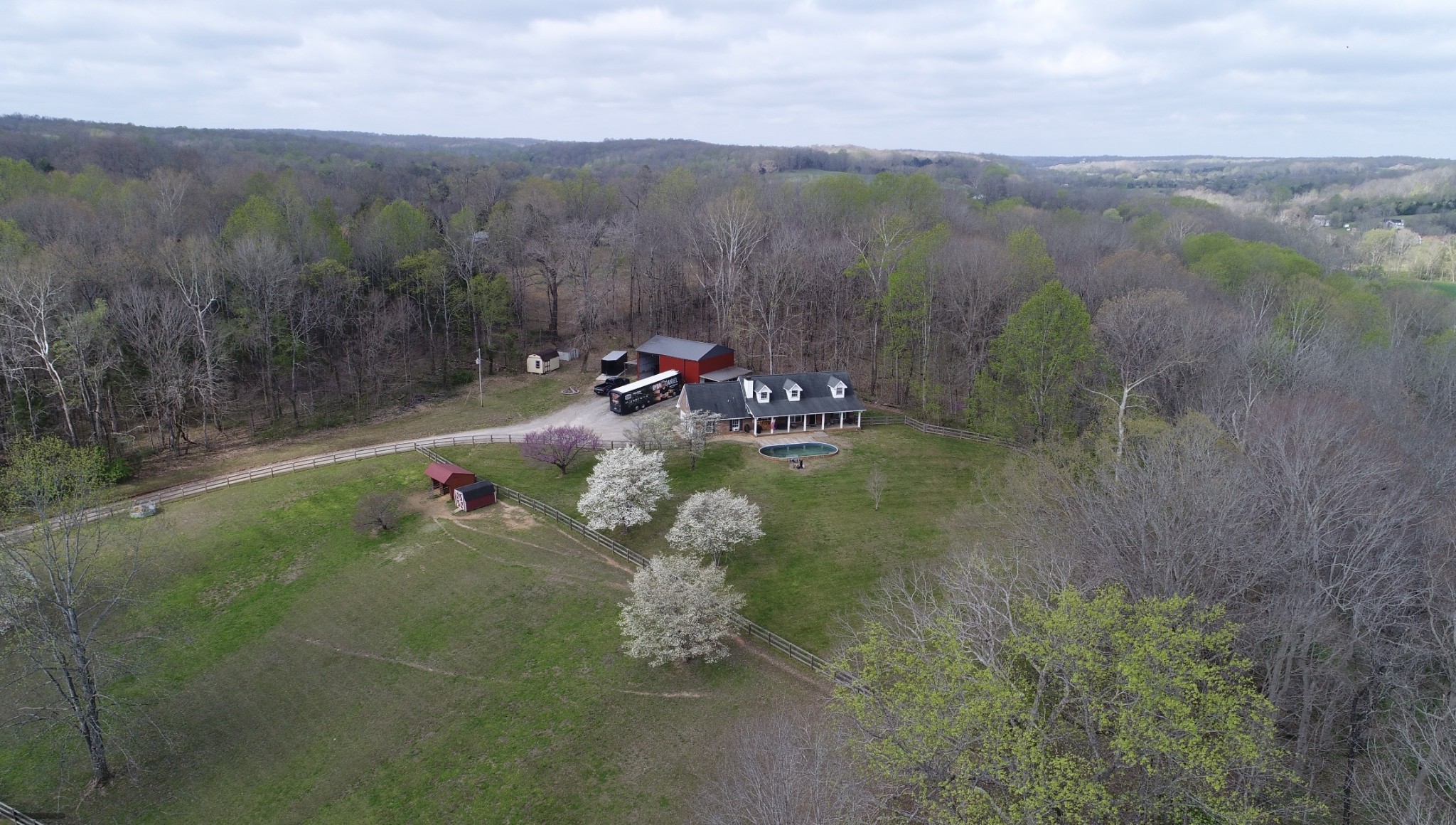 2025 Dunn Chapel Road Cumberland Furnace, TN 37051 - Photo 36 of 37 a view of a outdoor space with a lake view