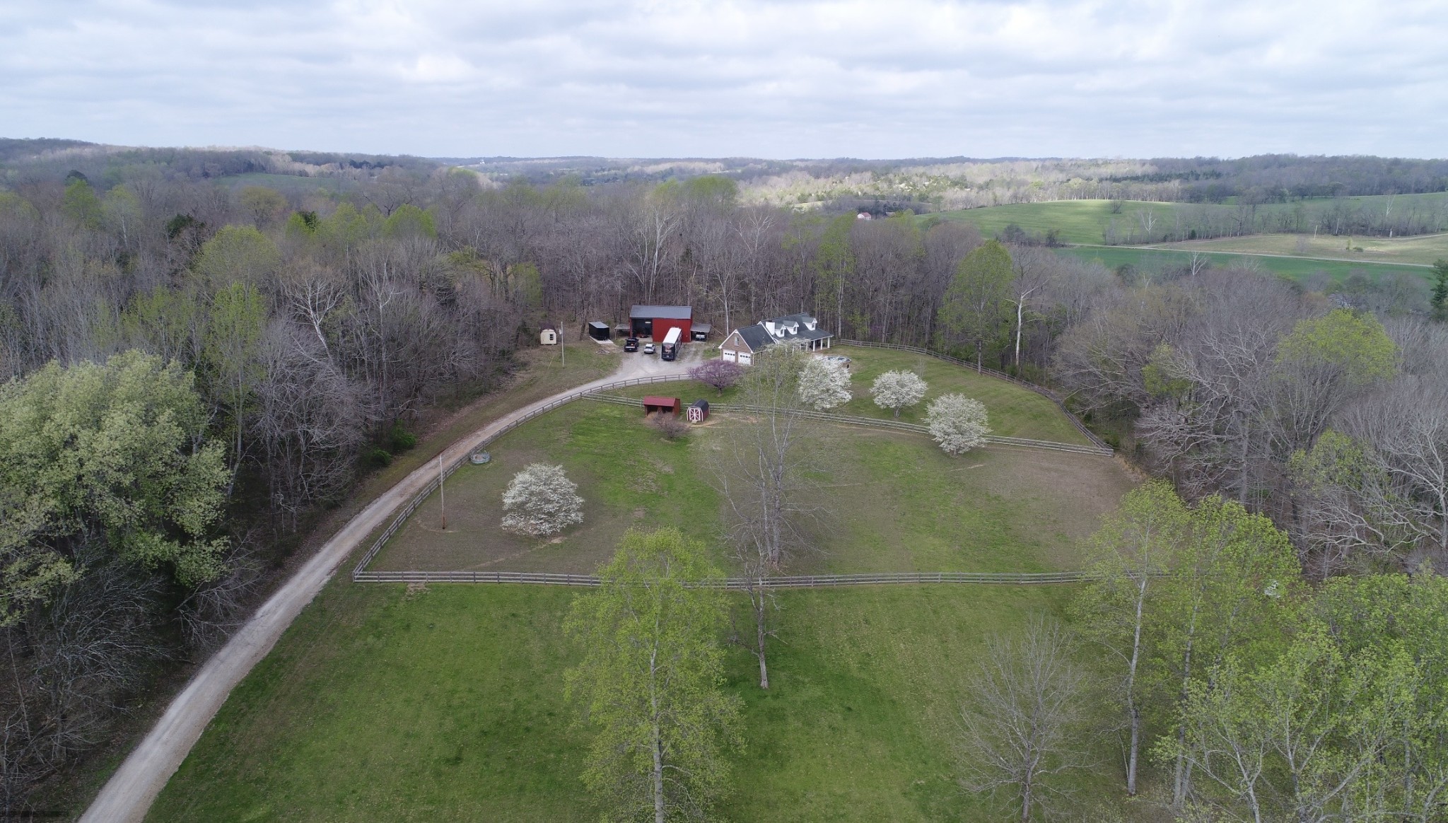 2025 Dunn Chapel Road Cumberland Furnace, TN 37051 - Photo 37 of 37 a view of a lake from a yard