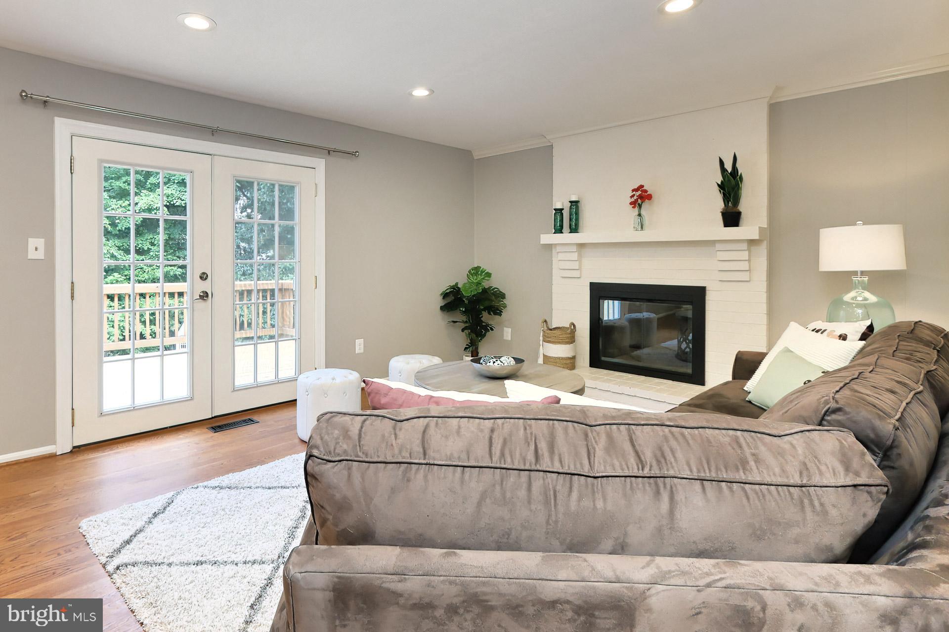 7004 Maple Tree Lane Springfield, VA 22152 - Photo 24 of 58 French doors lead to large deck