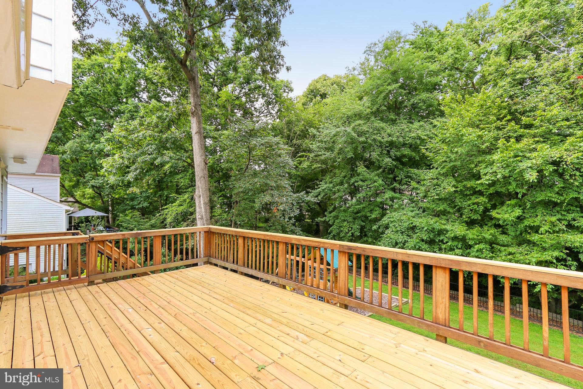 7004 Maple Tree Lane Springfield, VA 22152 - Photo 46 of 58 Huge deck with newly installed deck boards
