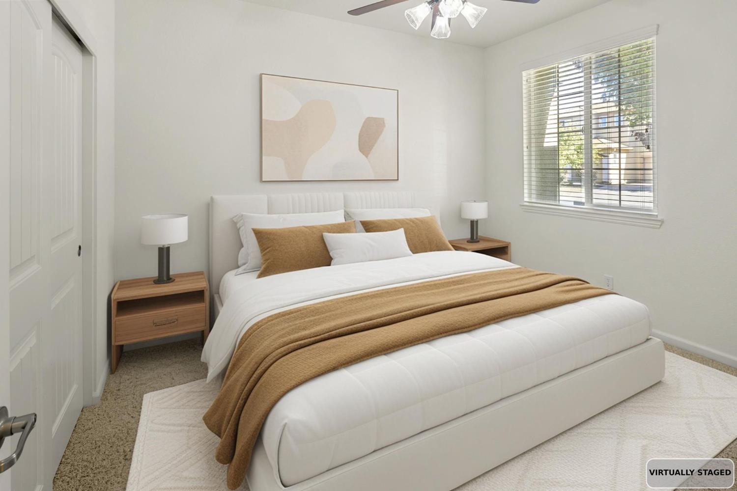 3451 Rainhill Loop Roseville, CA 95747 - Photo 19 of 40 a bedroom with bed and window