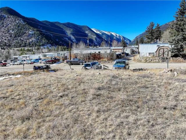 a view of a lake with a mountain