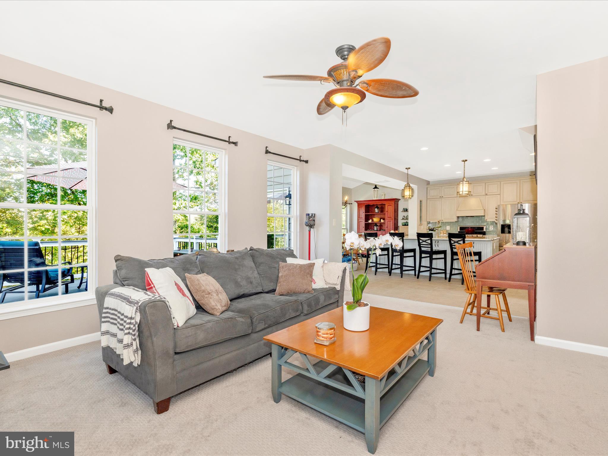 11046 Country Club Road New Market, MD 21774 - Photo 25 of 105 a living room with furniture kitchen view and a large window