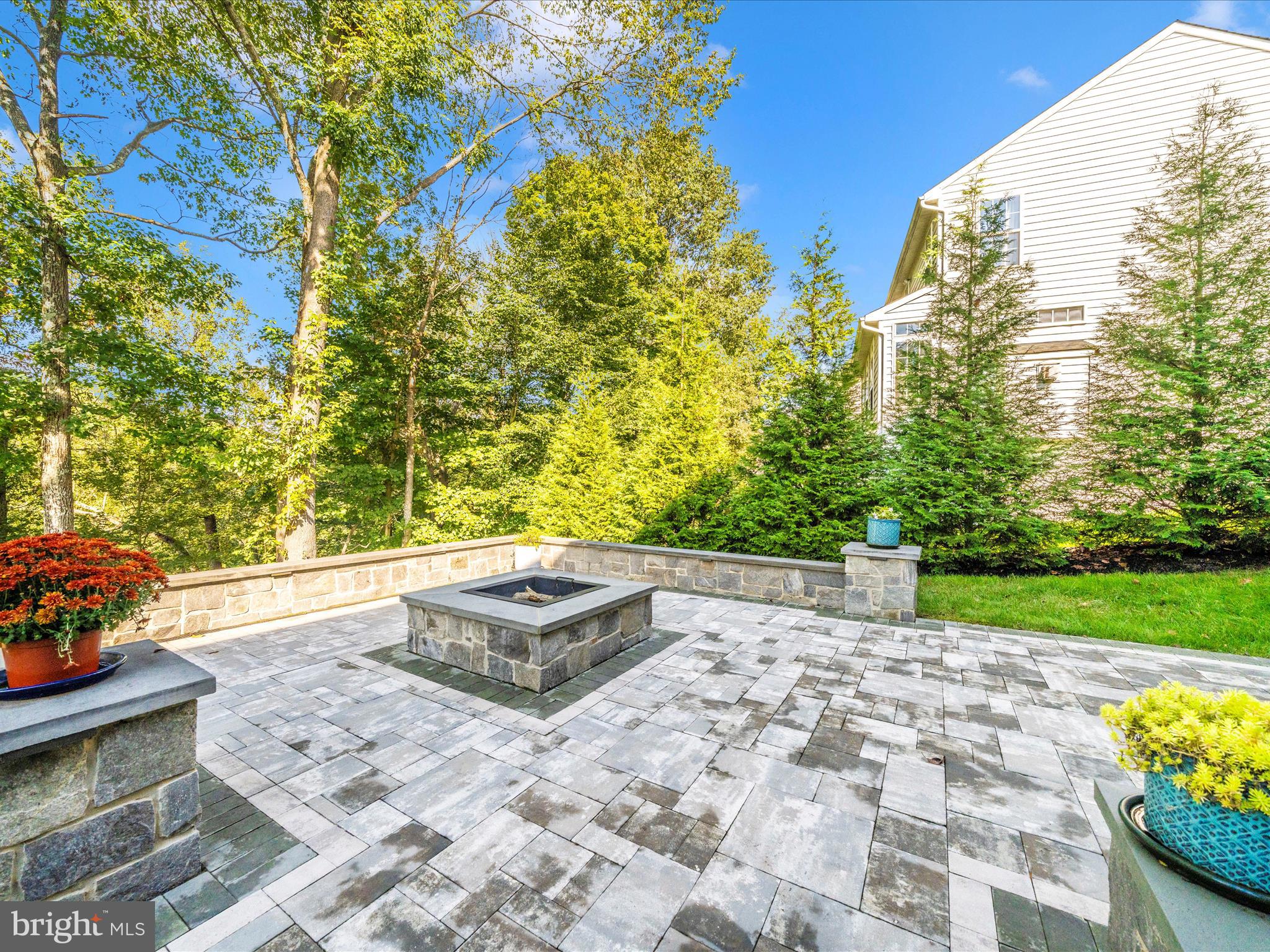 11046 Country Club Road New Market, MD 21774 - Photo 4 of 105 a view of a backyard with plants and seating area