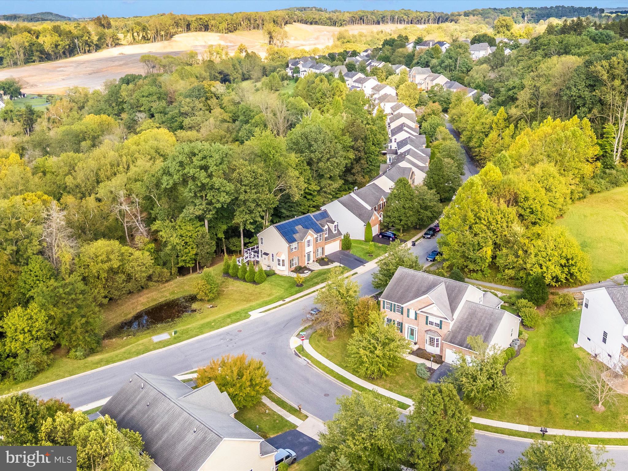 11046 Country Club Road New Market, MD 21774 - Photo 59 of 105 an aerial view of residential houses with outdoor space