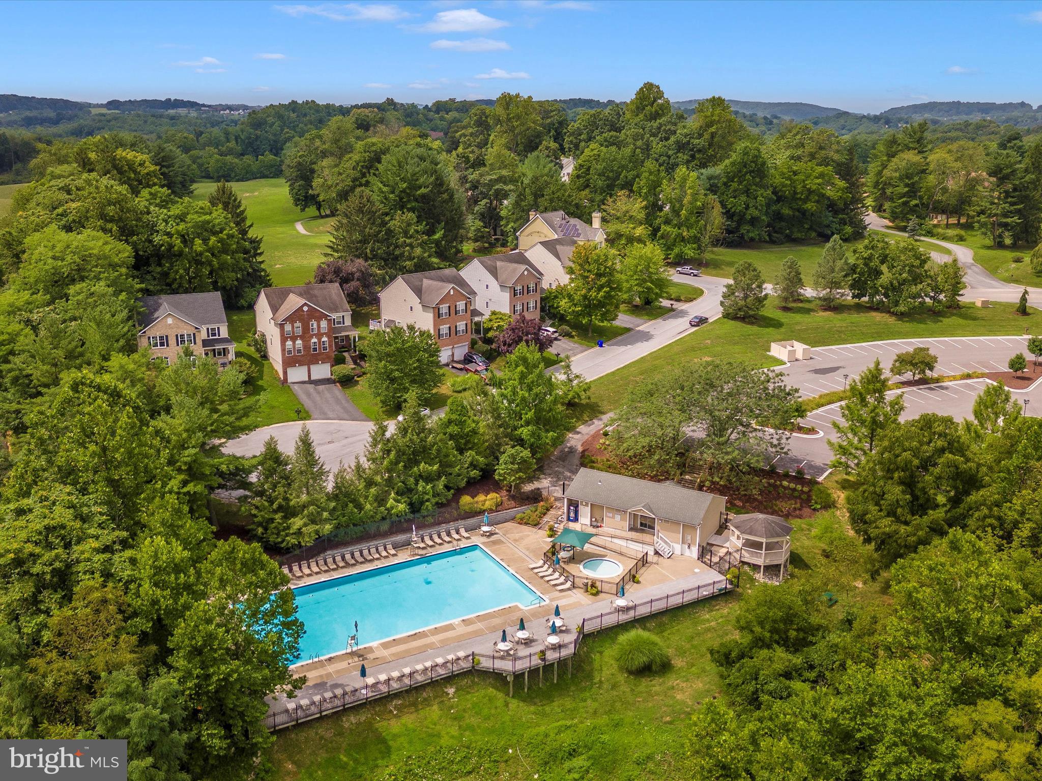 11046 Country Club Road New Market, MD 21774 - Photo 83 of 105 an aerial view of a house with a garden