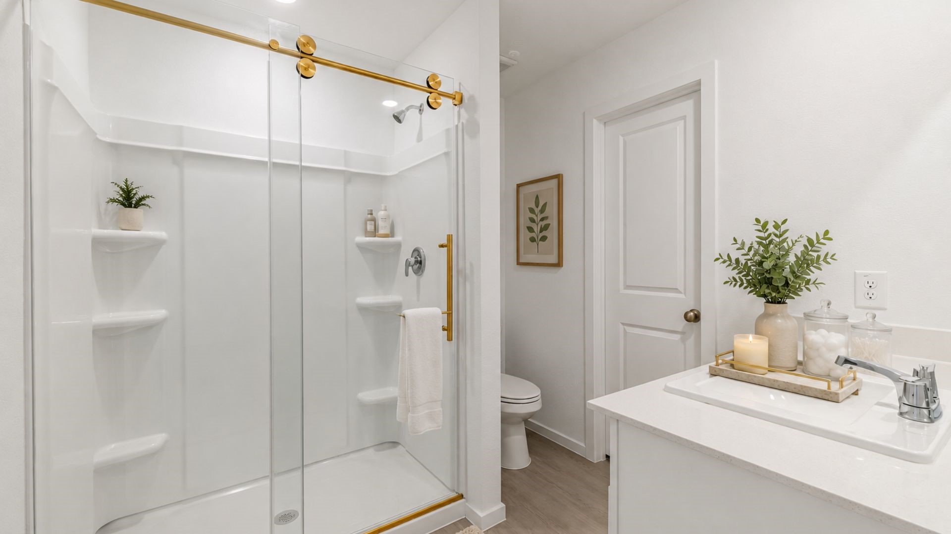 1531 Gentle Wind Court Angleton, TX 77515 - Photo 7 of 15 beautiful shower door!