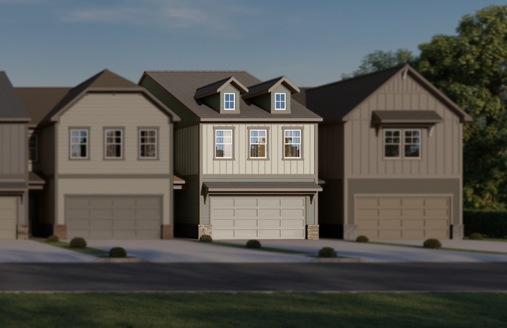 365 Summit View Lane Jasper, GA 30143 - Photo 8 of 11 a front view of a house with a yard and garage