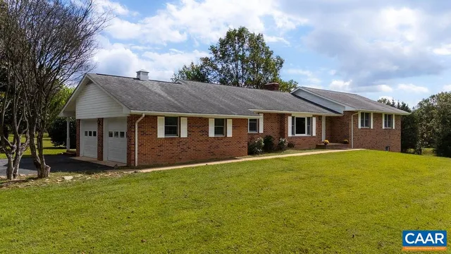 a view of a room that has a window in it