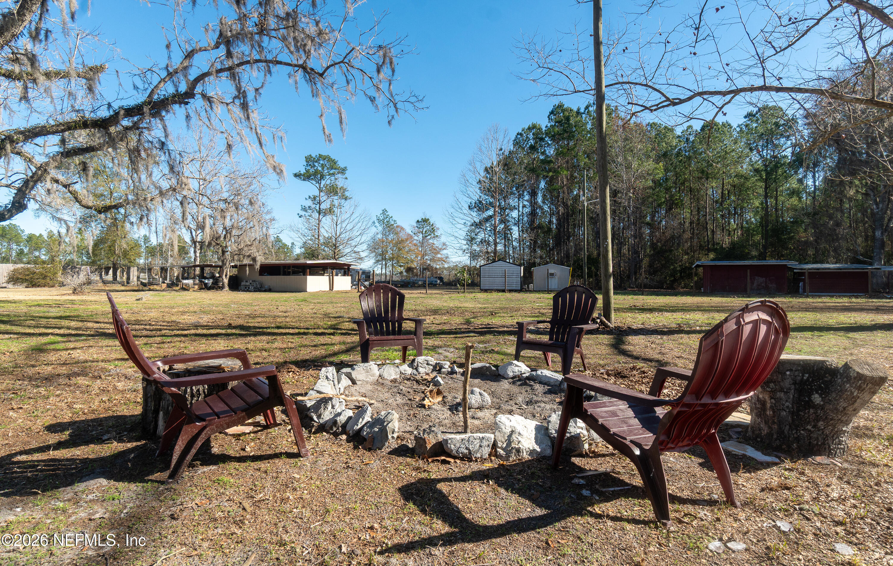 18273 Highway 16 Starke, FL 32091 - Photo 28 of 42 a view of a backyard with sitting area