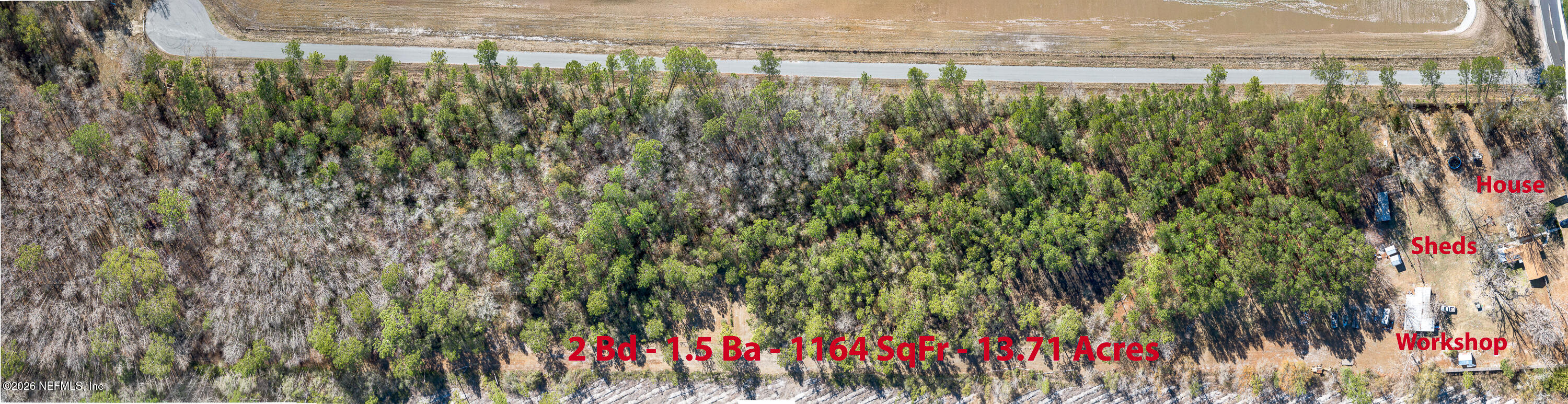 18273 Highway 16 Starke, FL 32091 - Photo 41 of 42 a view of a garden with a lake