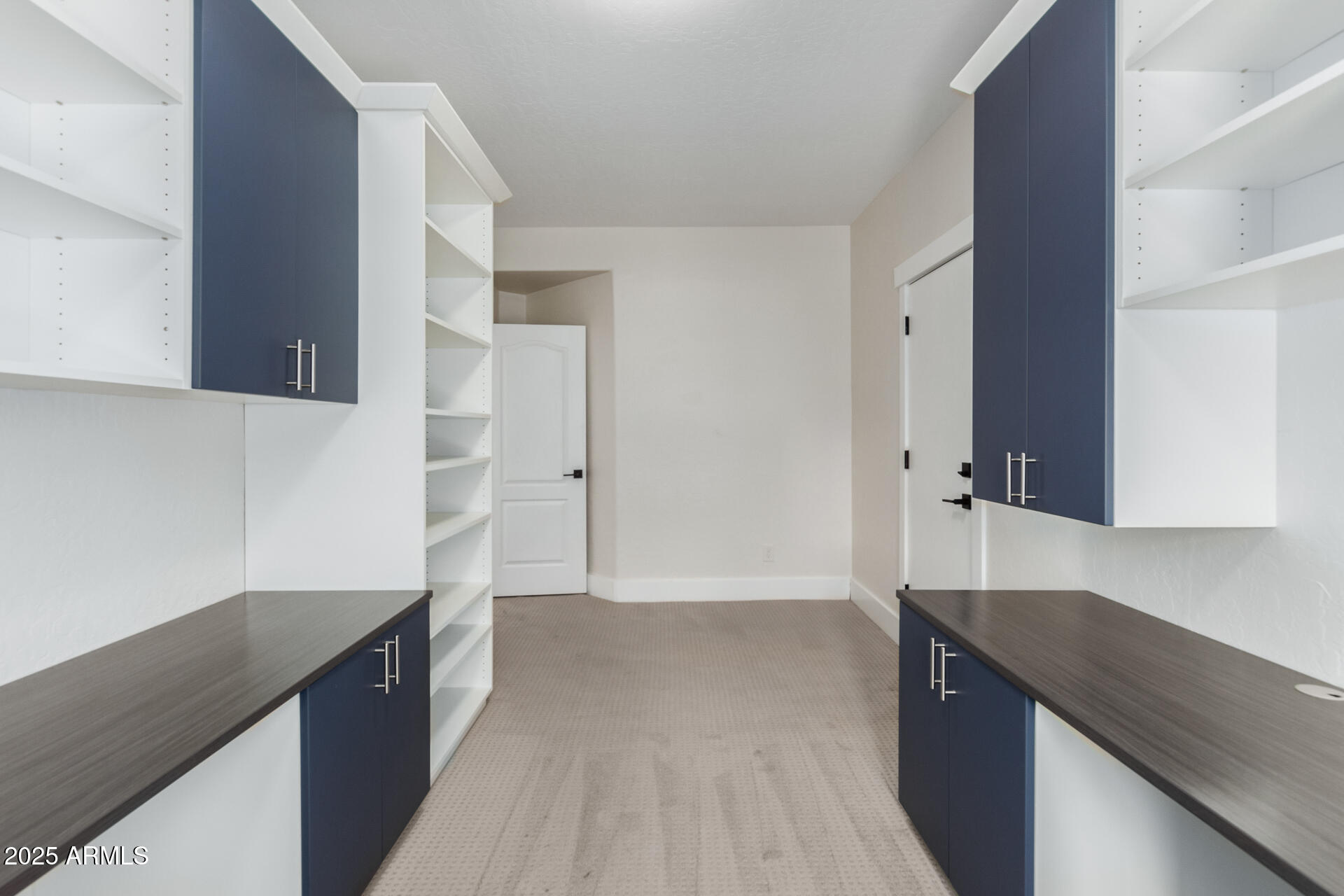 1874 West San Angelo Street Gilbert, AZ 85233 - Photo 41 of 55 a kitchen with granite countertop a refrigerator and a sink