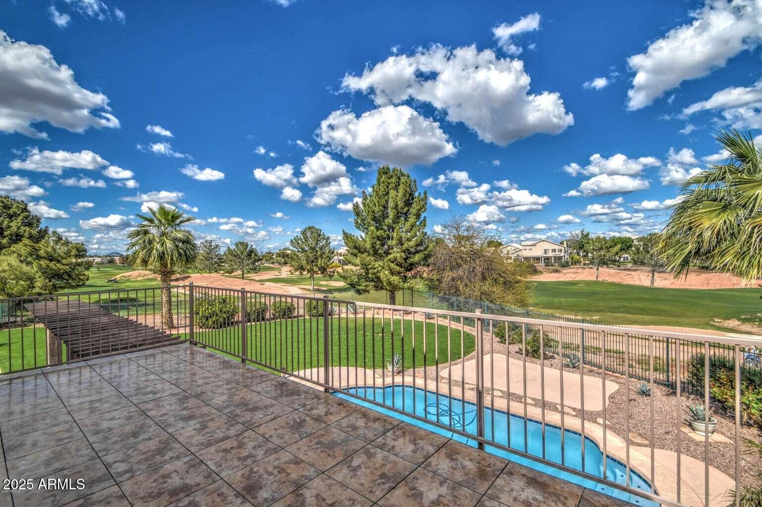 1874 West San Angelo Street Gilbert, AZ 85233 - Photo 46 of 55 a view of a pathway with a garden