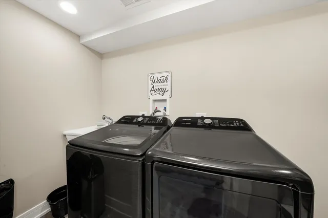 a close up of a sink