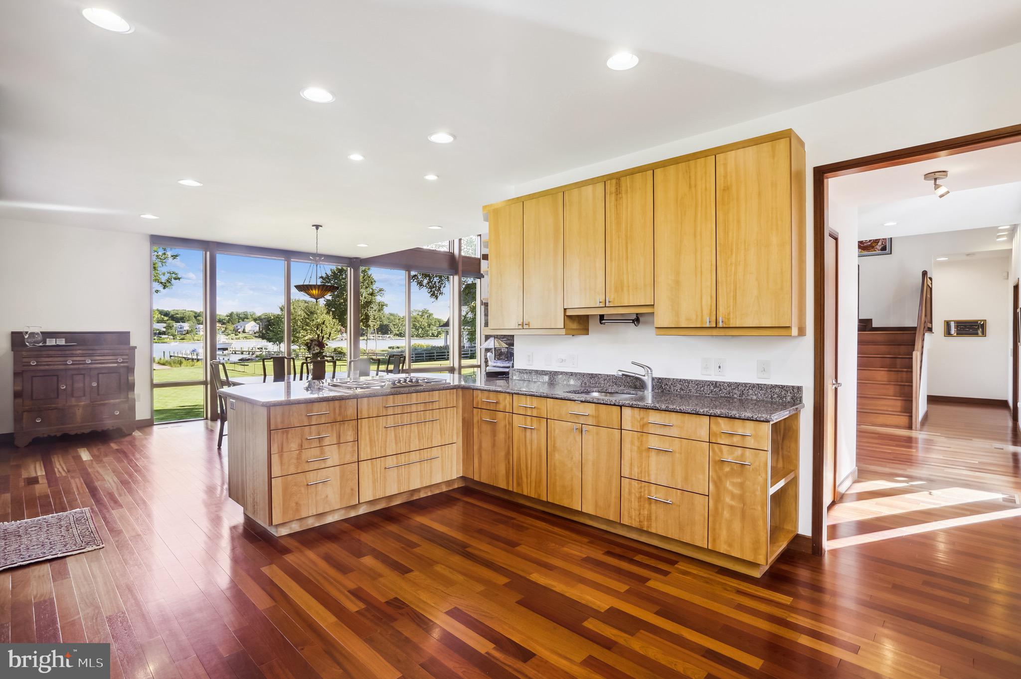 4168 Cadle Creek Road Edgewater, MD 21037 - Photo 17 of 80 Custom red birch cabinets.