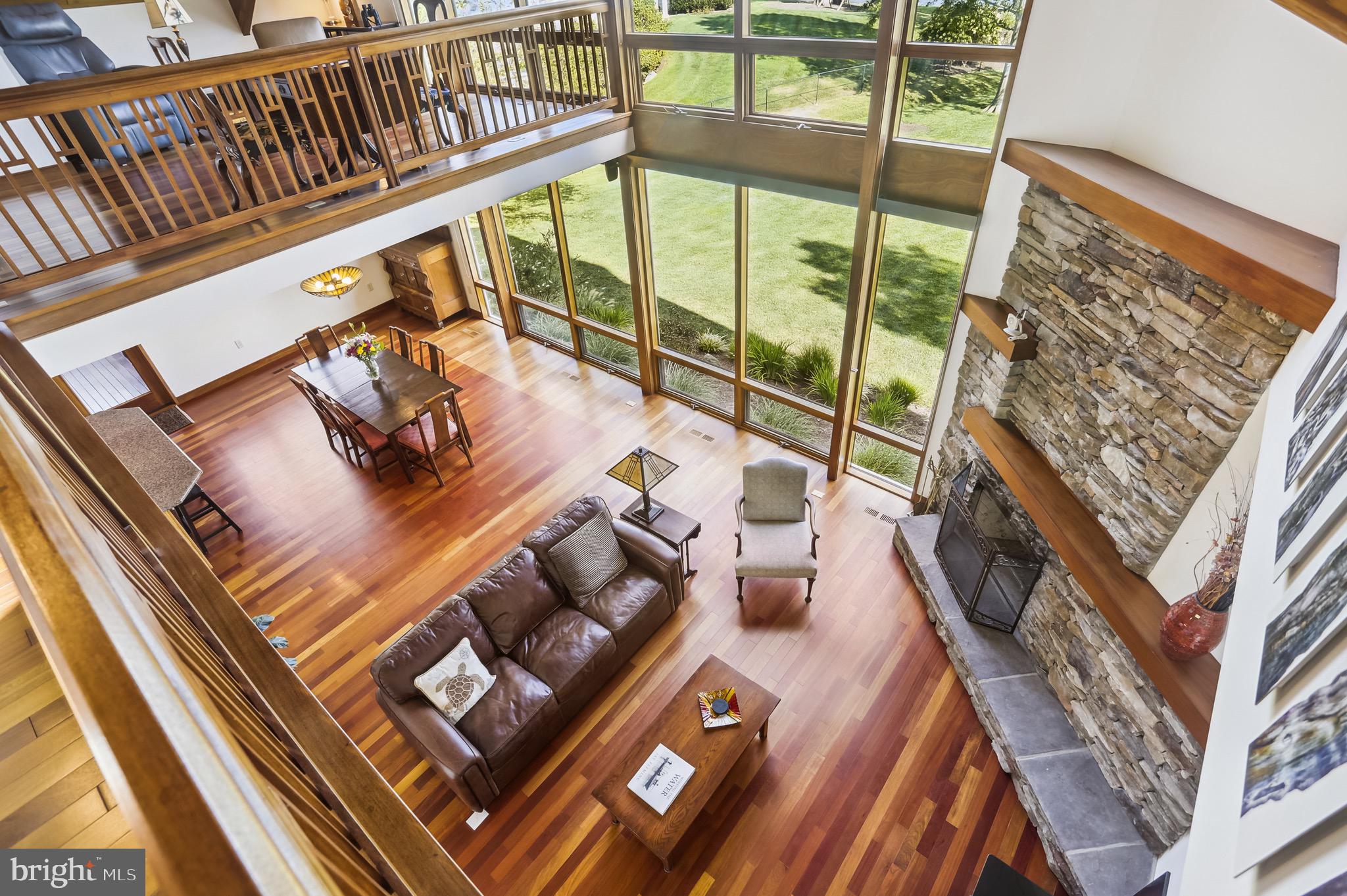 4168 Cadle Creek Road Edgewater, MD 21037 - Photo 35 of 80 Loft level view of living room.