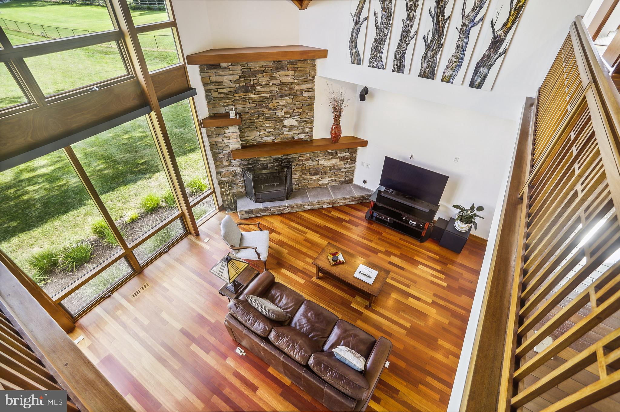 4168 Cadle Creek Road Edgewater, MD 21037 - Photo 36 of 80 Loft level view of living room.