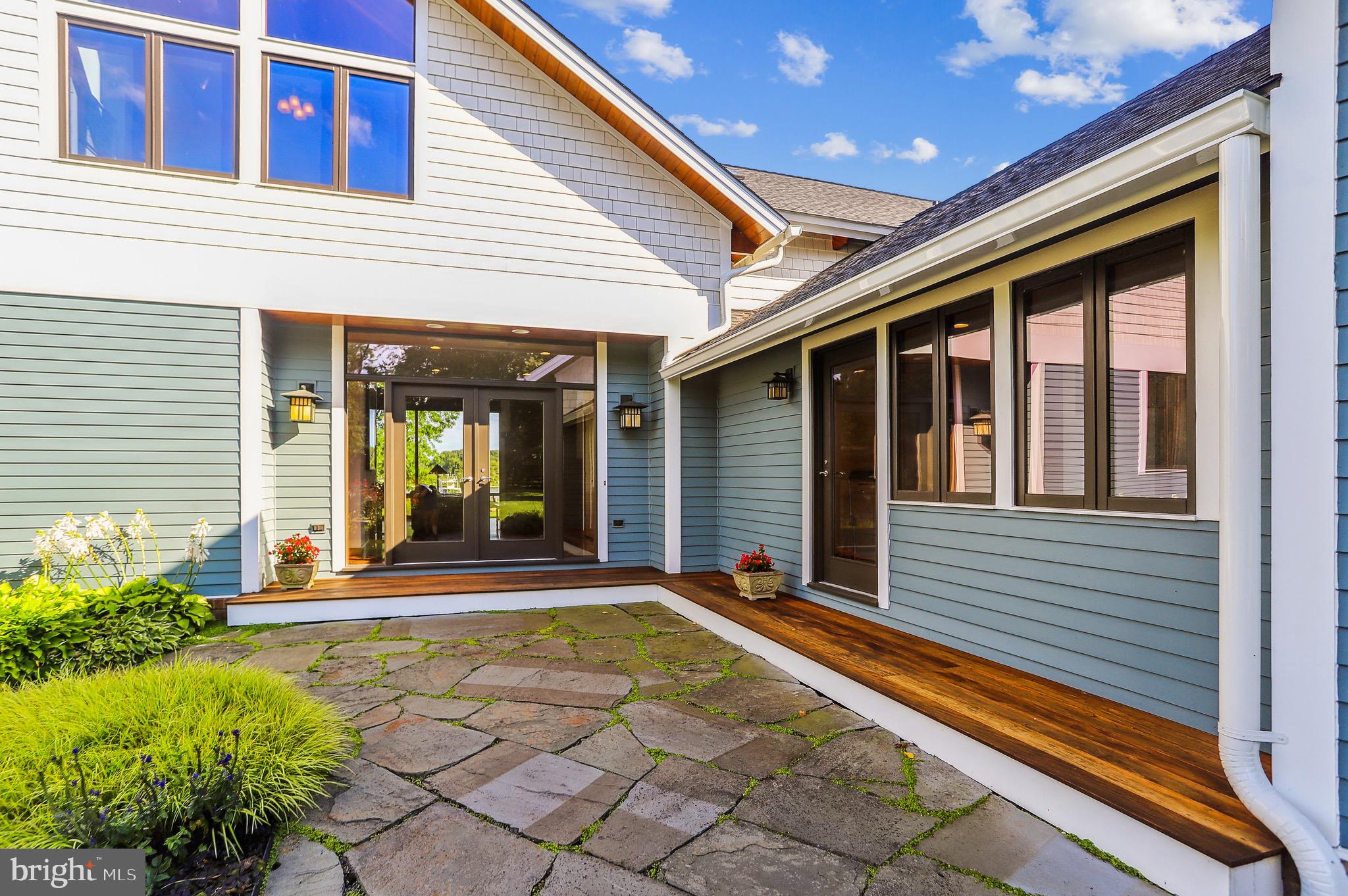 4168 Cadle Creek Road Edgewater, MD 21037 - Photo 4 of 80 Beautiful slate stone entry.