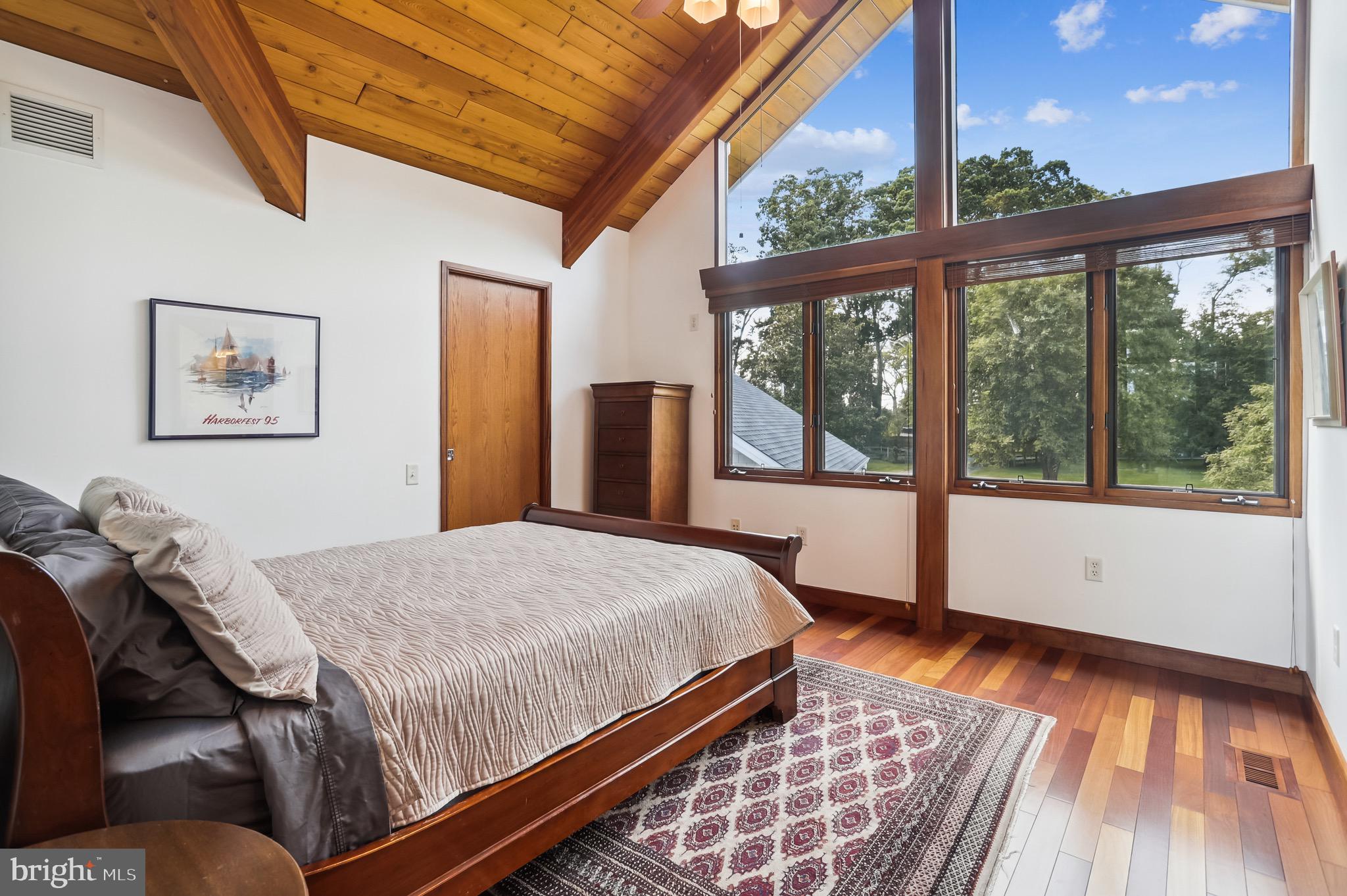 4168 Cadle Creek Road Edgewater, MD 21037 - Photo 46 of 80 Bedroom 3 views of front yard.