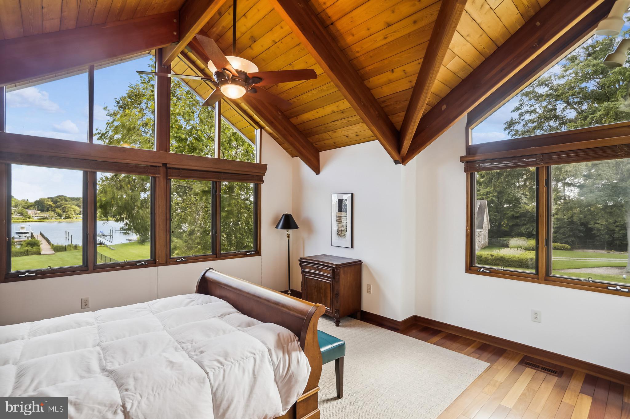 4168 Cadle Creek Road Edgewater, MD 21037 - Photo 47 of 80 Bedroom 4 views of Cadle Creek out back.