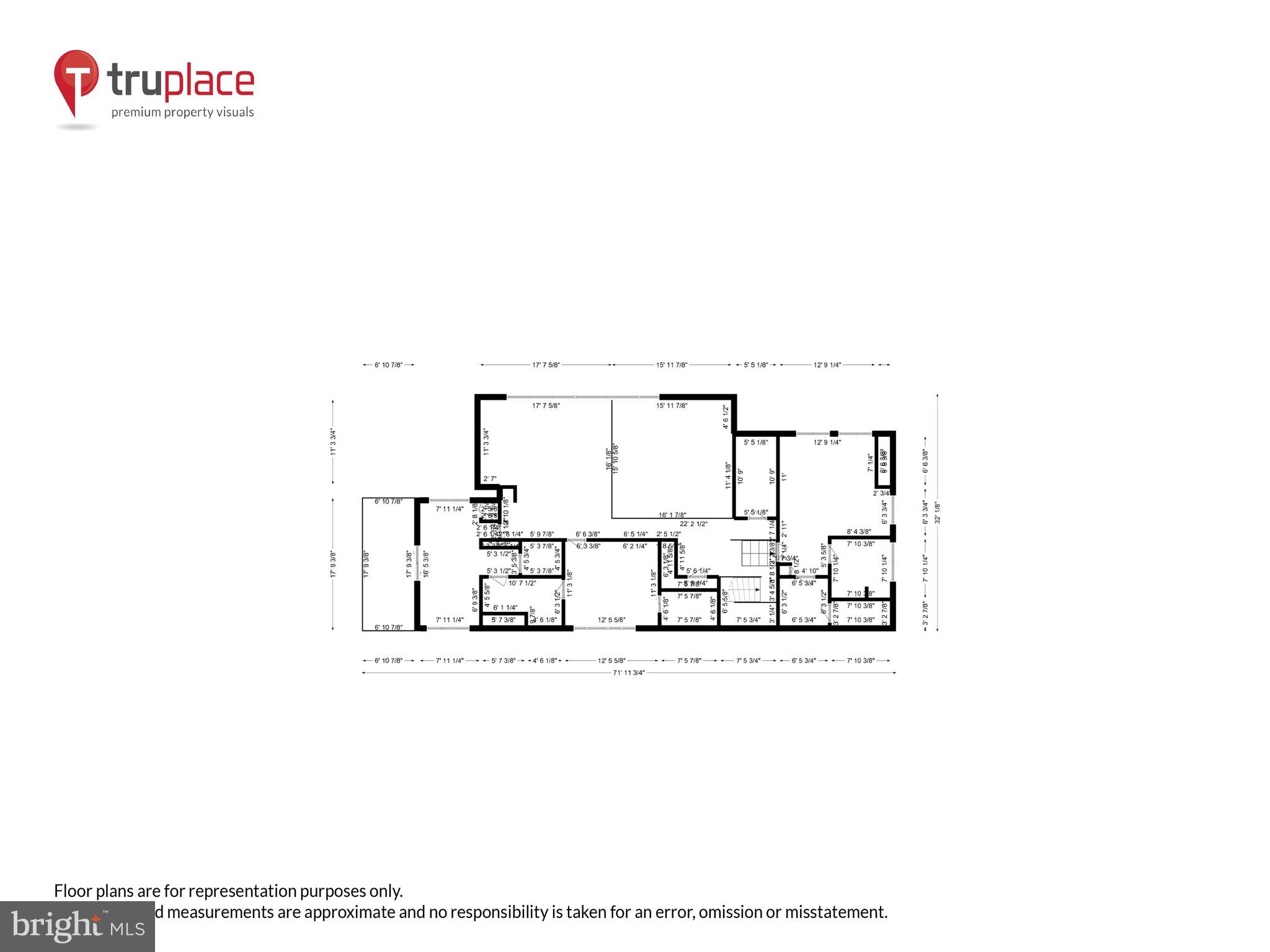 4168 Cadle Creek Road Edgewater, MD 21037 - Photo 55 of 80 Upper level layout and wall dimensions.