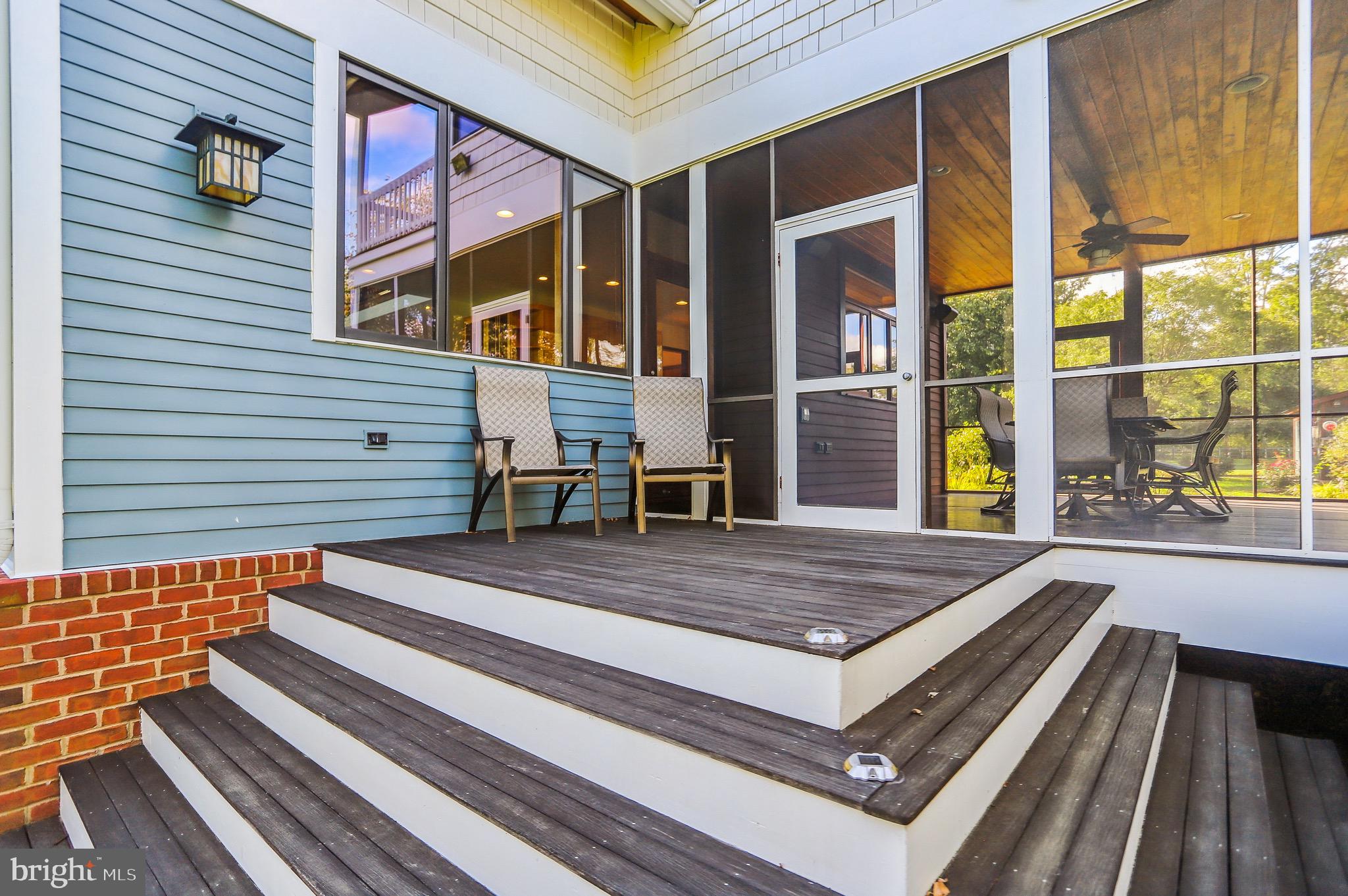 4168 Cadle Creek Road Edgewater, MD 21037 - Photo 60 of 80 Deck off kitchen porch.