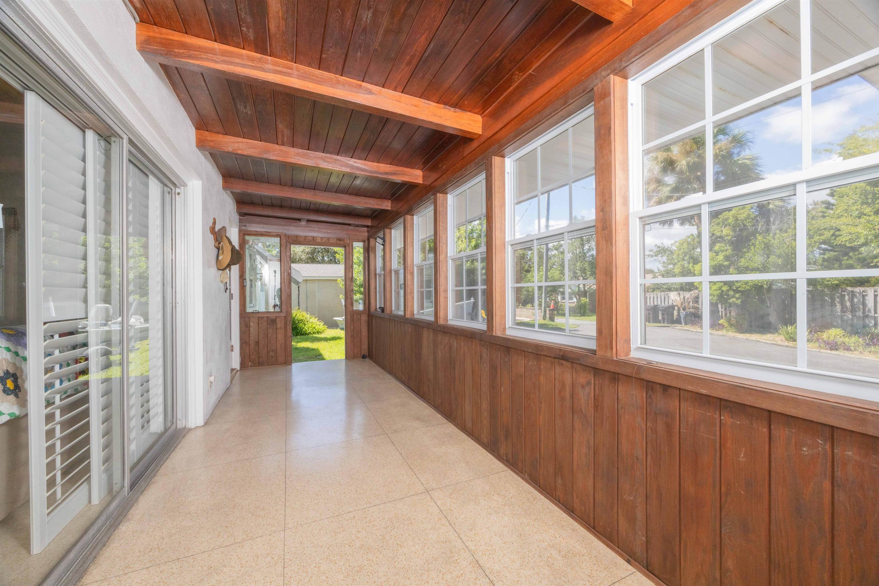 124 Inlet Drive St. Augustine, FL 32080 - Photo 24 of 45 a view of an empty room with a window