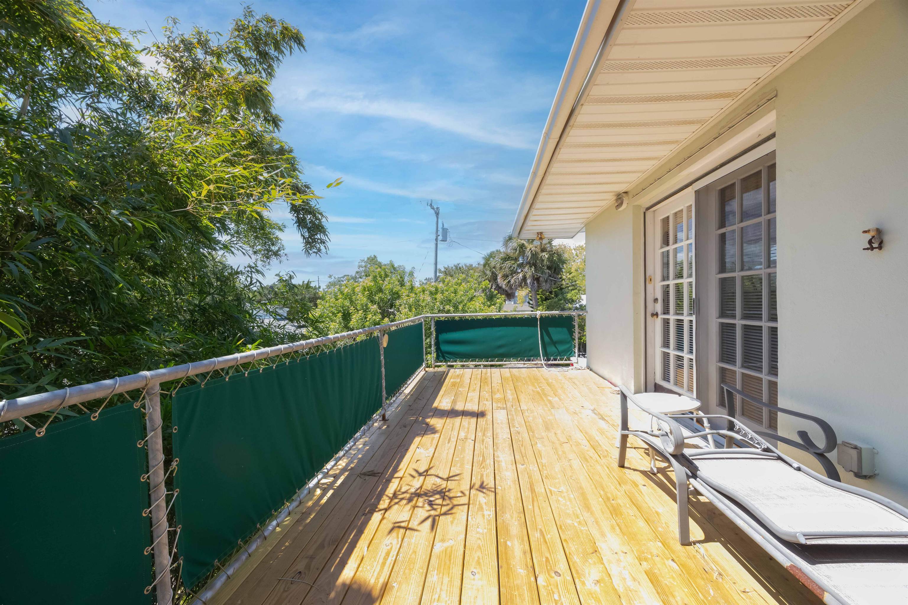 124 Inlet Drive St. Augustine, FL 32080 - Photo 44 of 45 View of deck