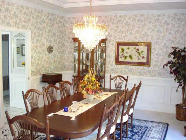 204 Helsabeck Road King, NC 27021 - Photo 3 of 9 Other. Formal DR features a trey ceiling and enough room for a 10 seater table.