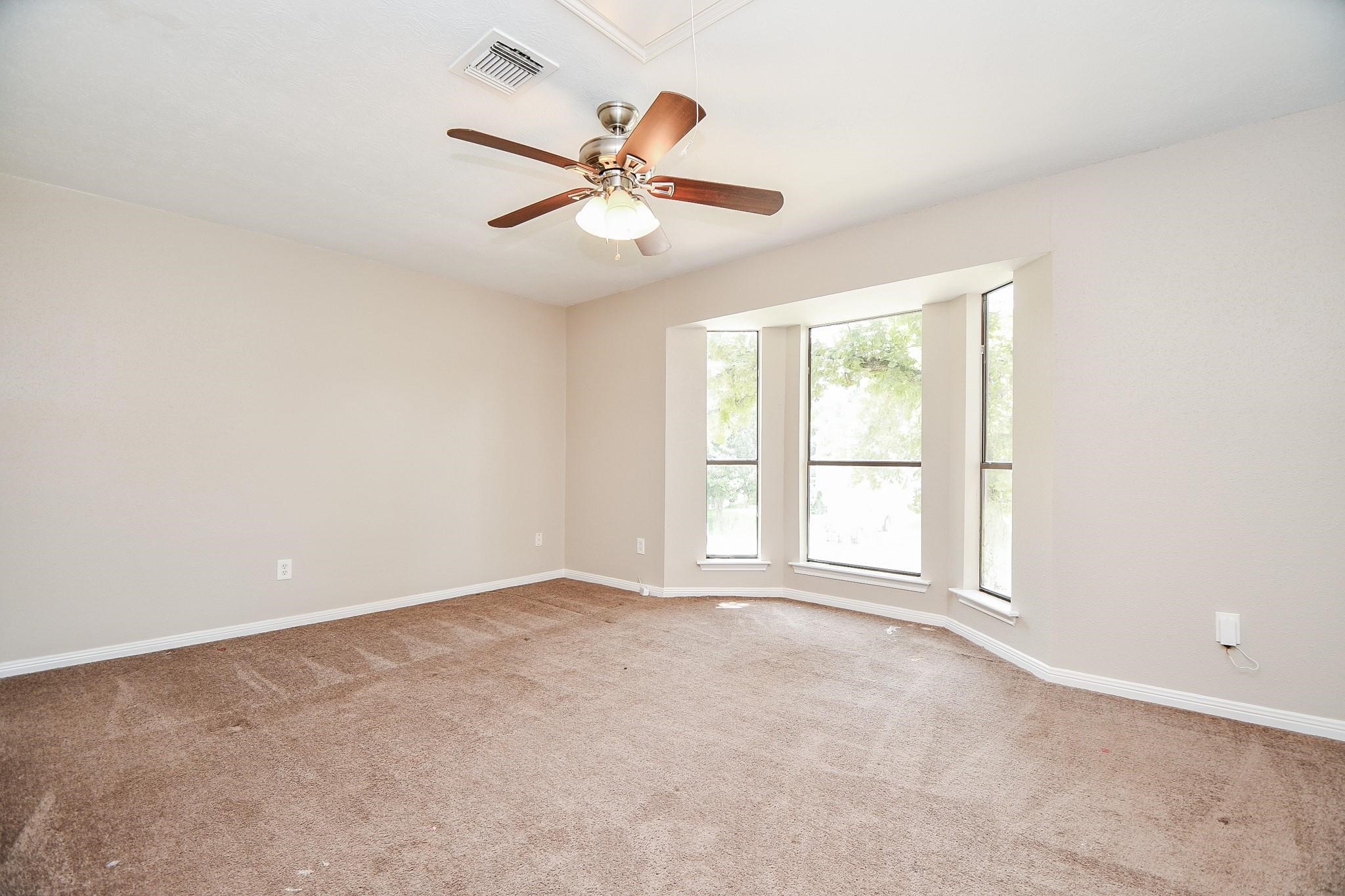 2331 Wren Meadow Road Richmond, TX 77406 - Photo 28 of 37 One of the upstairs secondary bedrooms comes complete with it's own big & bright bay window!! (See what it looks like with furniture next image!)