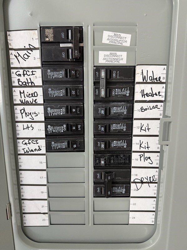18 Airport Road Coventry, RI 02816 - Photo 22 of 23 60 Amp Electric Panel.