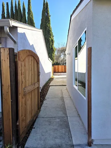 a view of a house with a porch