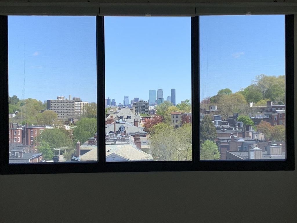 1731 Beacon Street, Unit 1213 Brookline, MA 02445 - Photo 9 of 29 a view of a city from a window