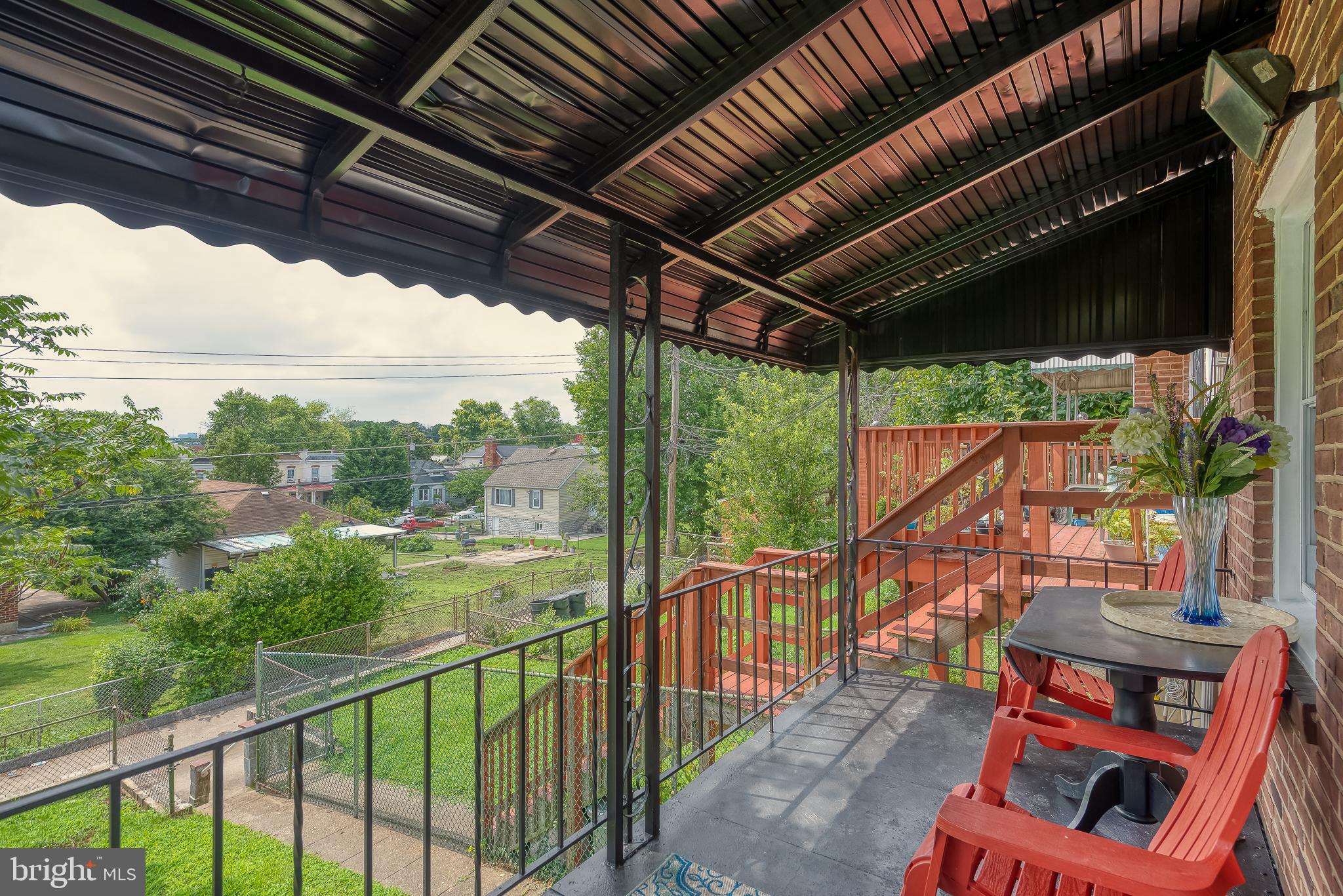570 47th Street Baltimore, MD 21224 - Photo 36 of 41 a view of balcony with furniture