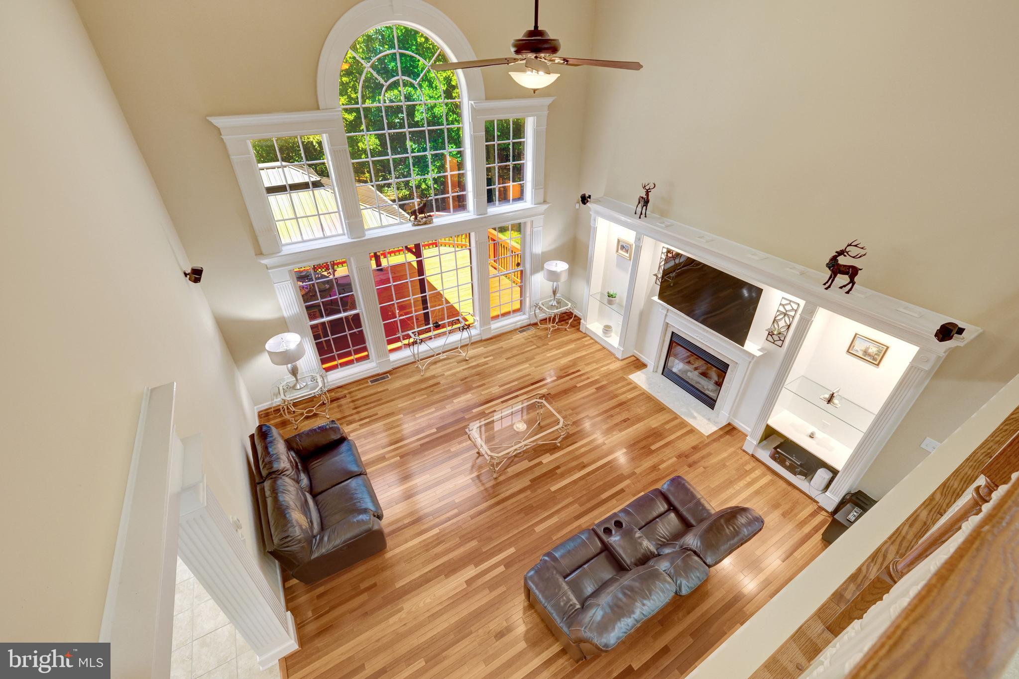 13650 Independence Ridge Nokesville, VA 20181 - Photo 34 of 98 Upper - Level Overlook to the Family Room