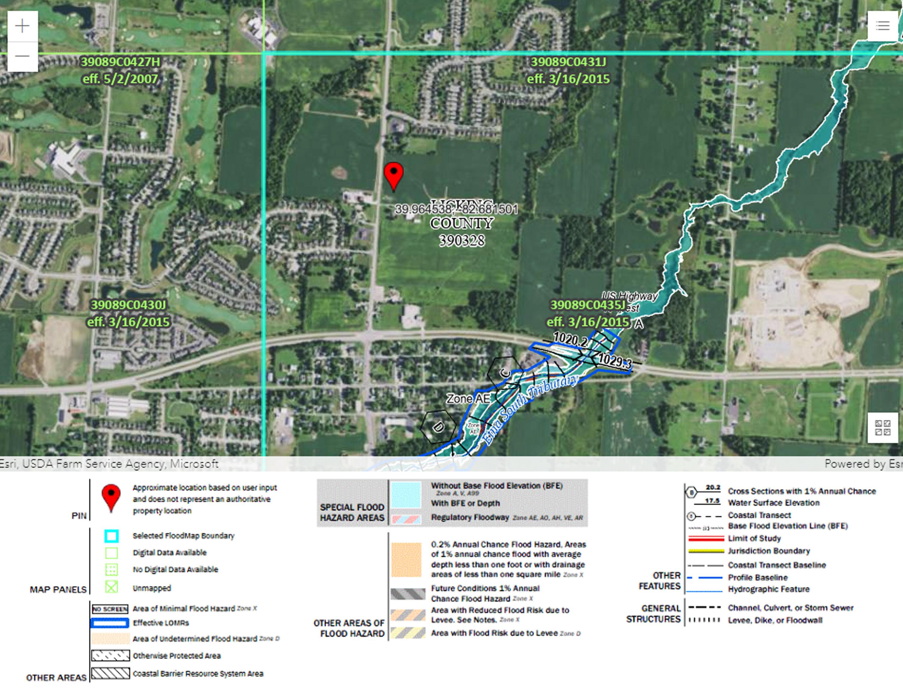 0 Hazelton-Etna Road Southwest Etna, OH 43018 - Photo 4 of 10 Flood Map