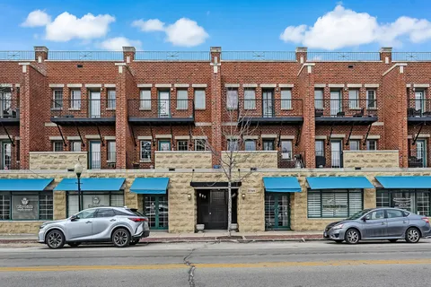 a car parked in front of a store