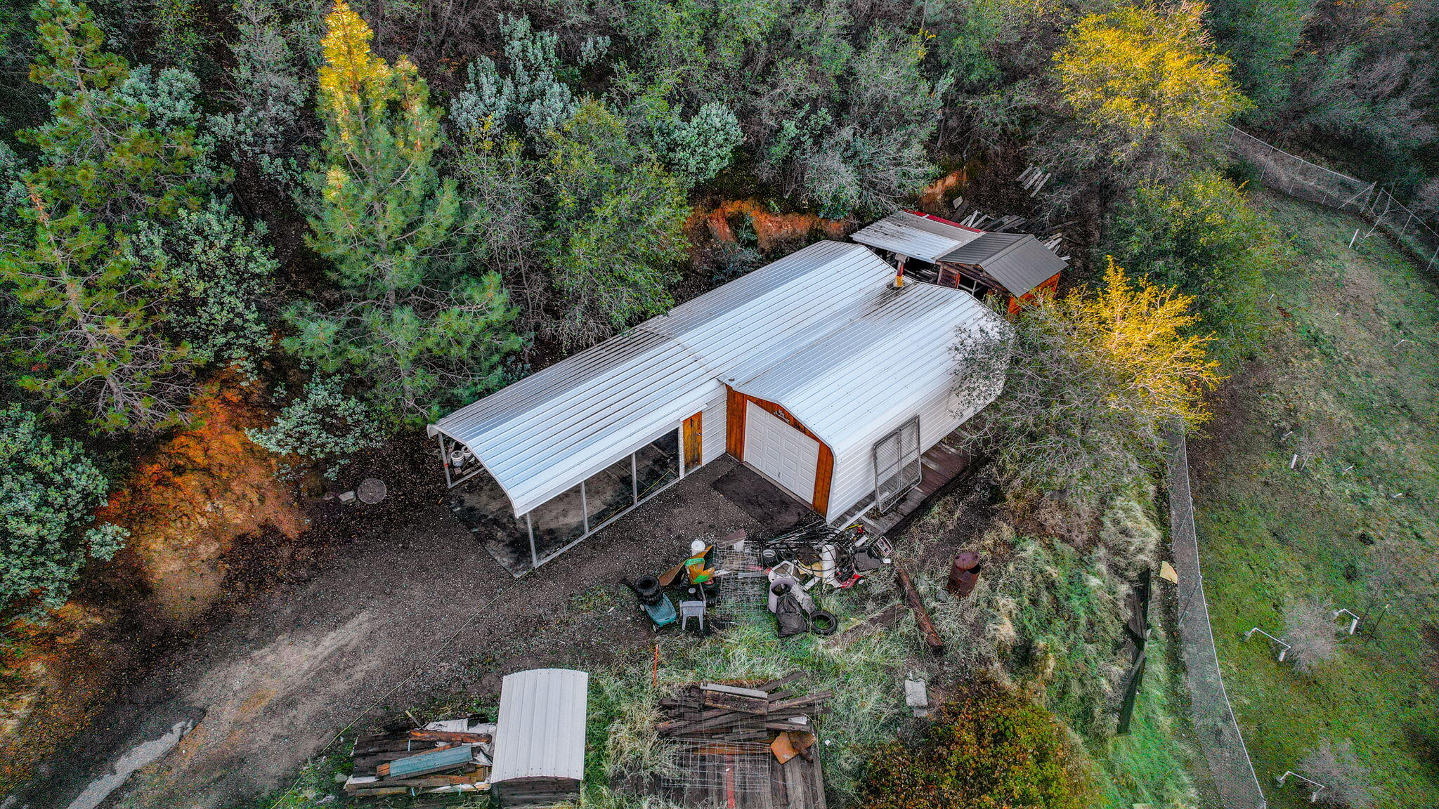 22155 Ravine Court Redding, CA 96003 - Photo 2 of 57 Shop Aerial
