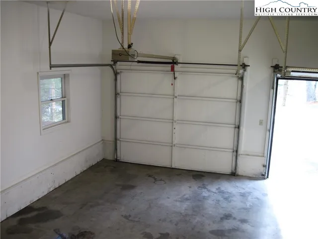 a view of a room that has a small space