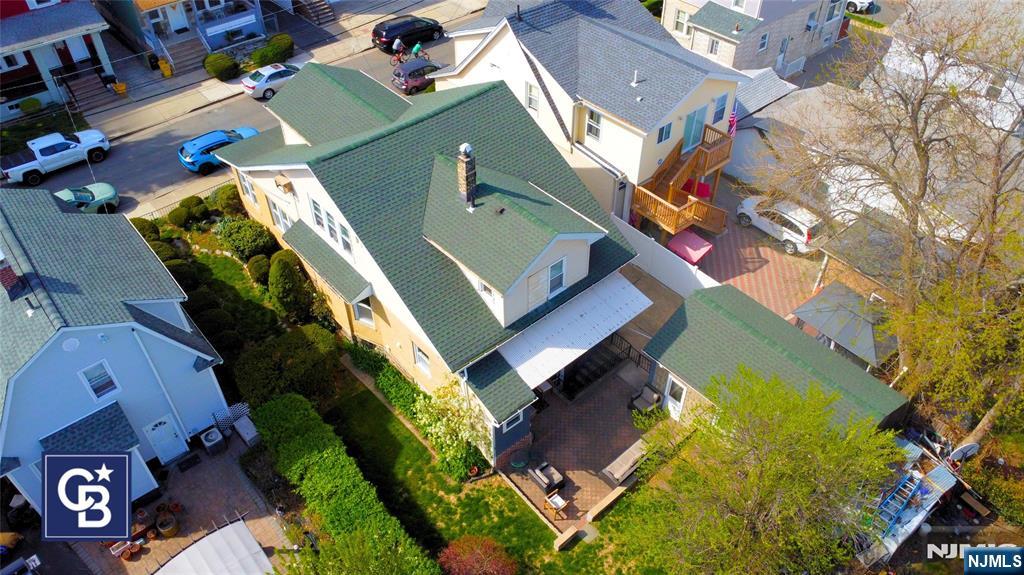 88 Shaler Avenue Fairview, NJ 07022 - Photo 4 of 22 an aerial view of a house with a yard