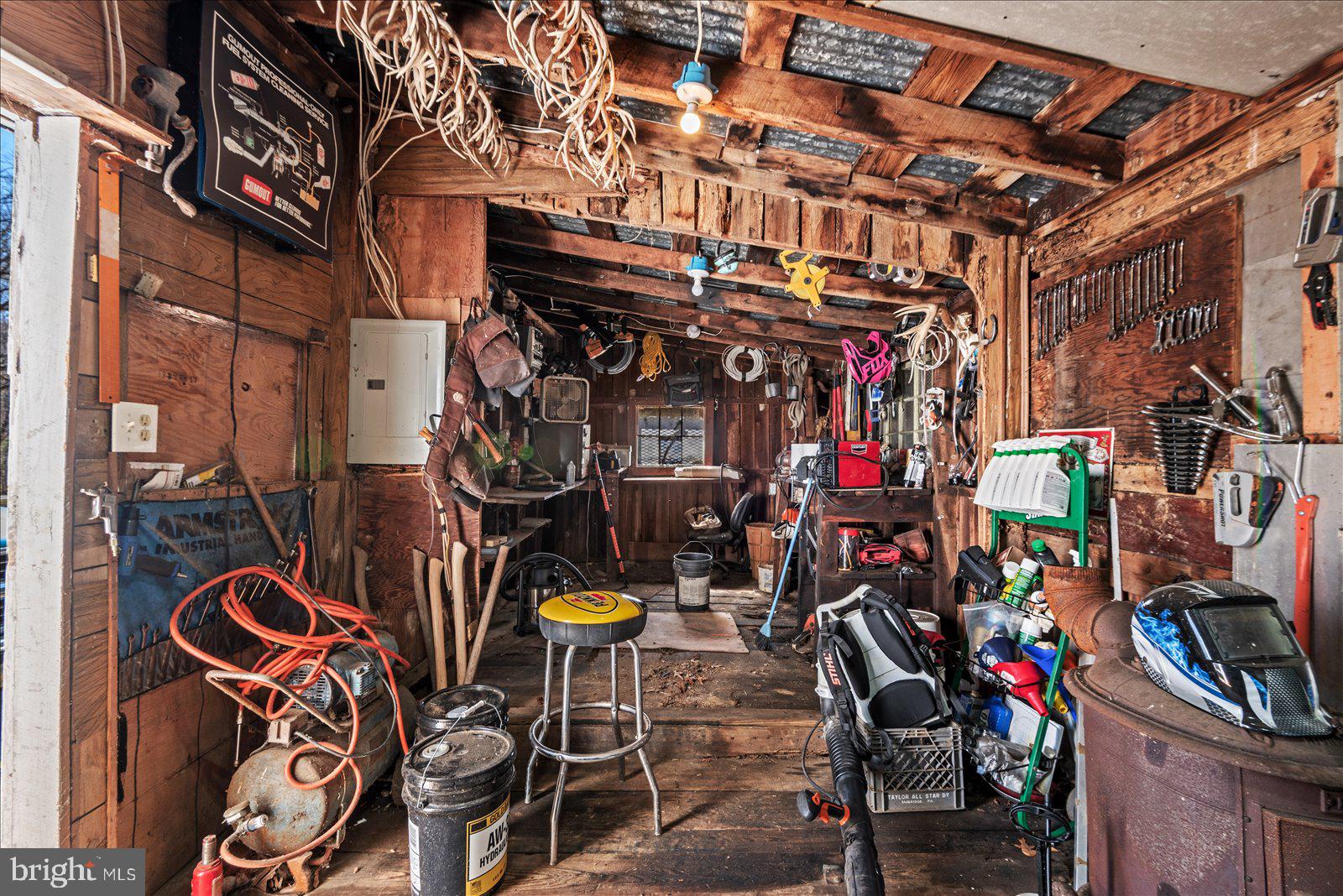 6740 Partlow Road Spotsylvania, VA 22551 - Photo 33 of 54 Storage Shed with electricity