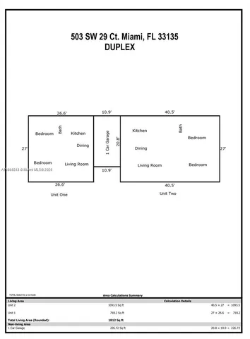 $849,900 | 503 Southwest 29th Court, Miami, FL 33135