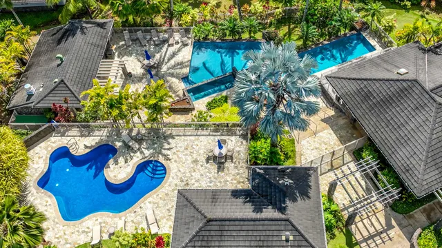 a view of a city with ocean view