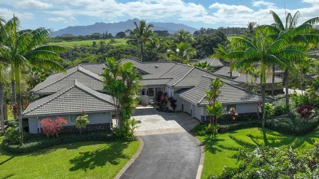 a view of a house with a patio