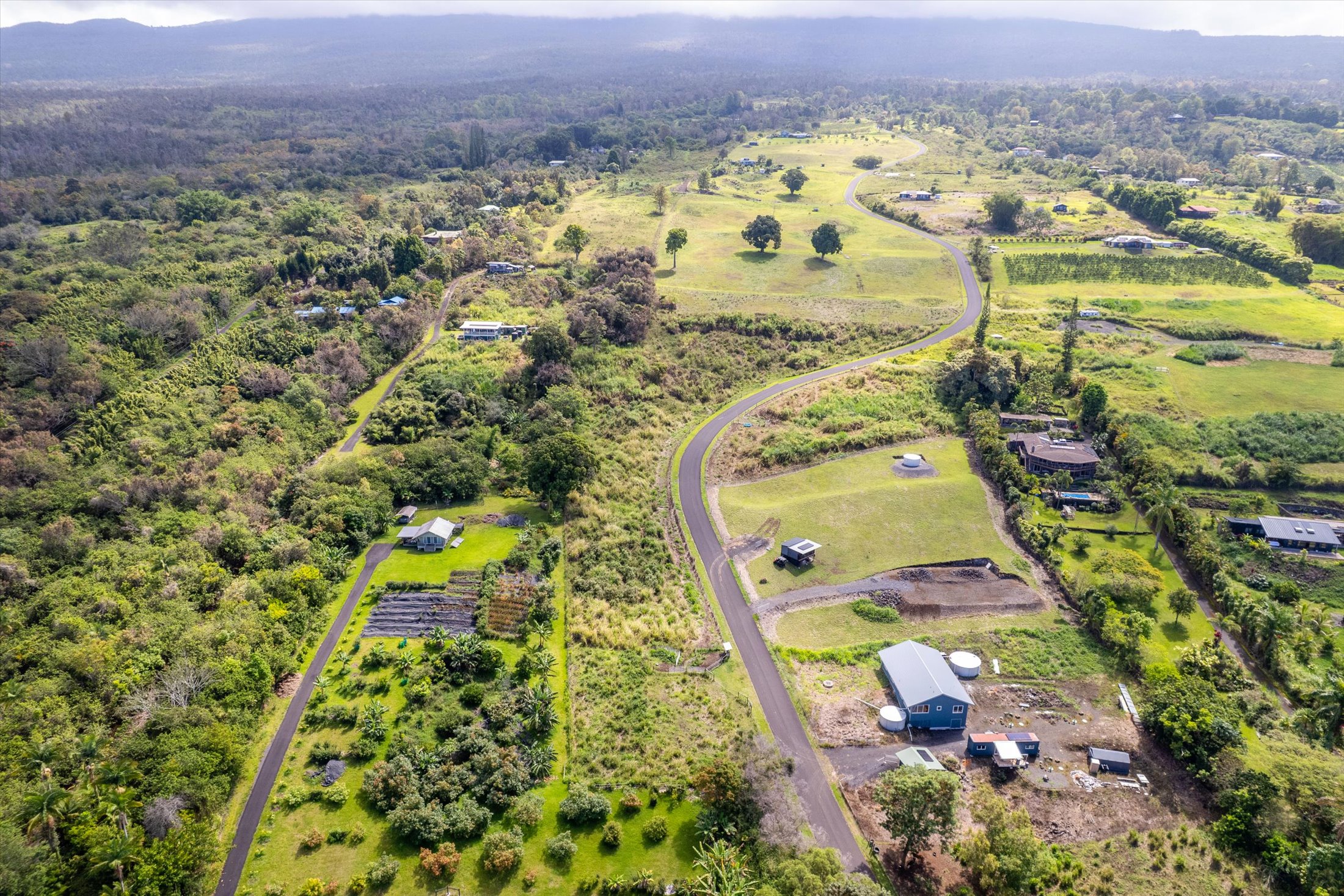 75-7140 Lot 1-a-5 Kuahewa Road Holualoa, HI 96725 - Photo 6 of 9 an aerial view of residential houses with outdoor space